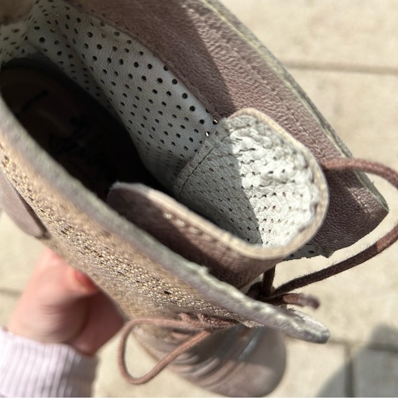 [8.5] Felmini Designer Real Leather Heeled Boot Made In Portugal Tan Brown - Picture 10 of 14